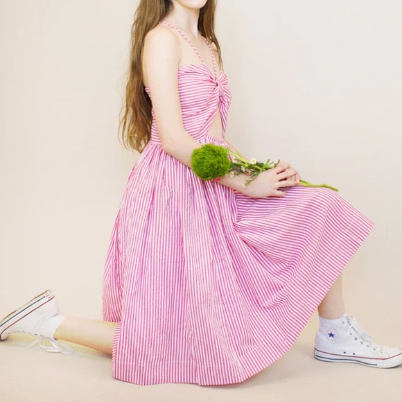 Family Affairs Goldie Striped Dress - Picture 2 of 8